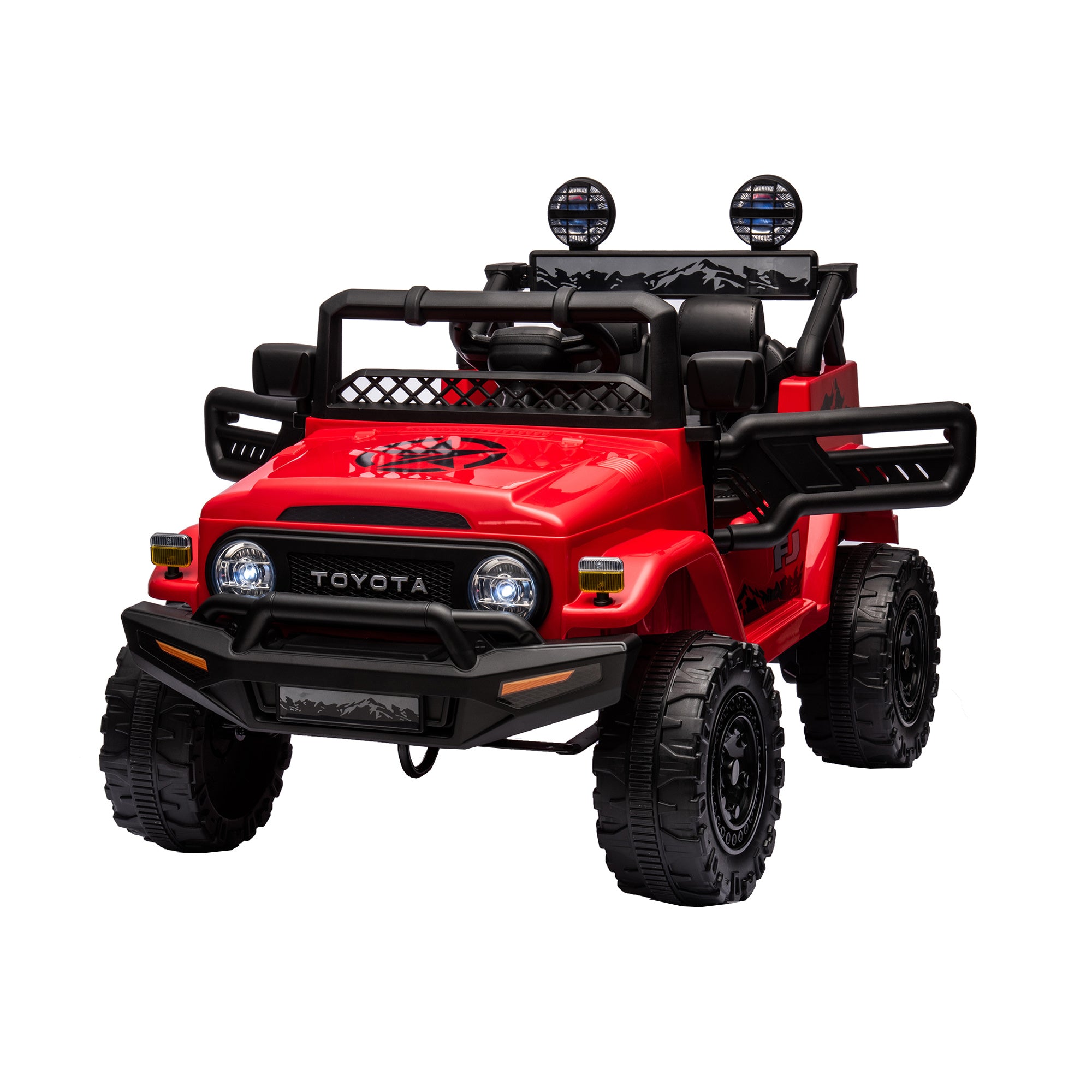 Toyota FJ Cruiser 12V Kids Ride-On Car with Remote Control