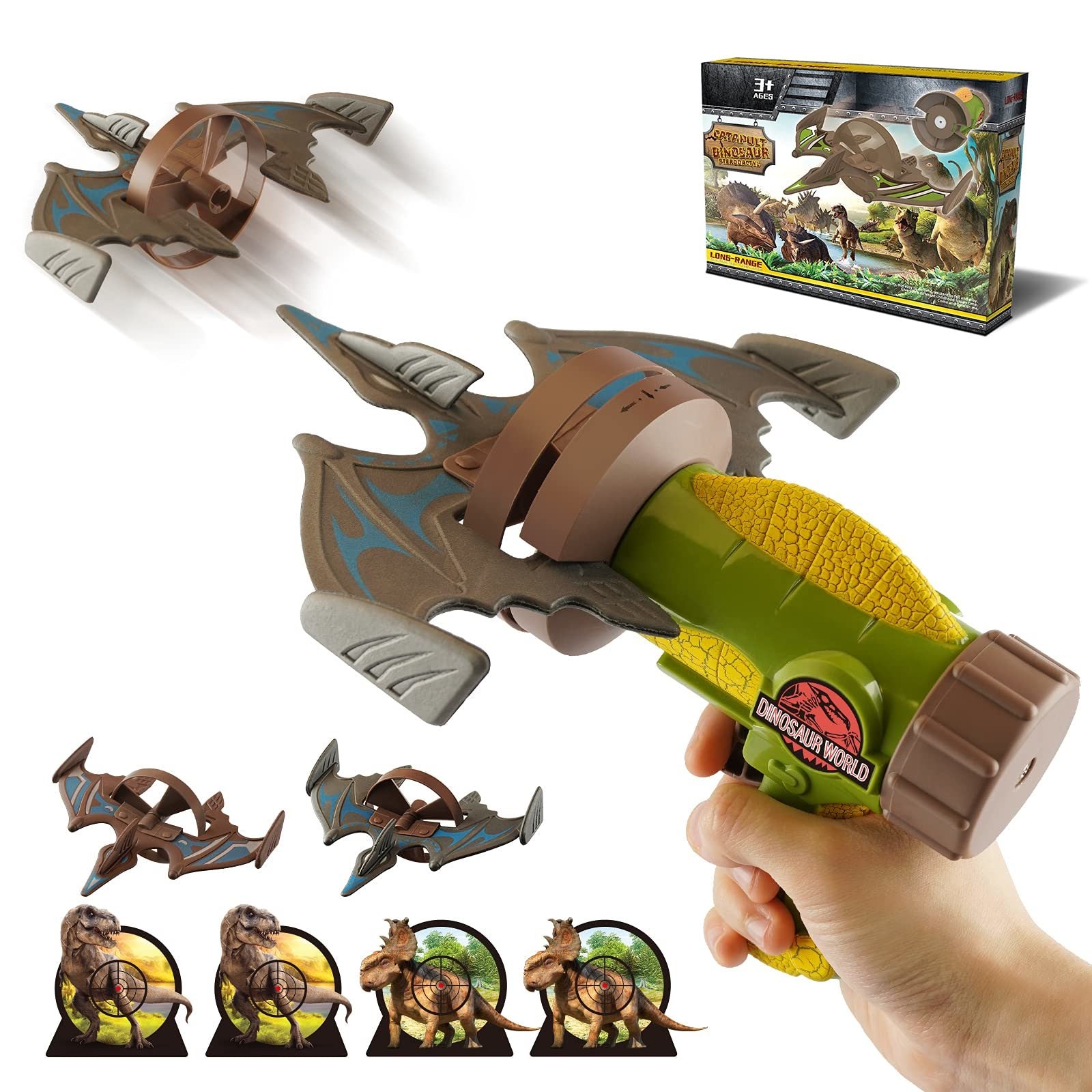 Dinosaur Airplane Launcher Game